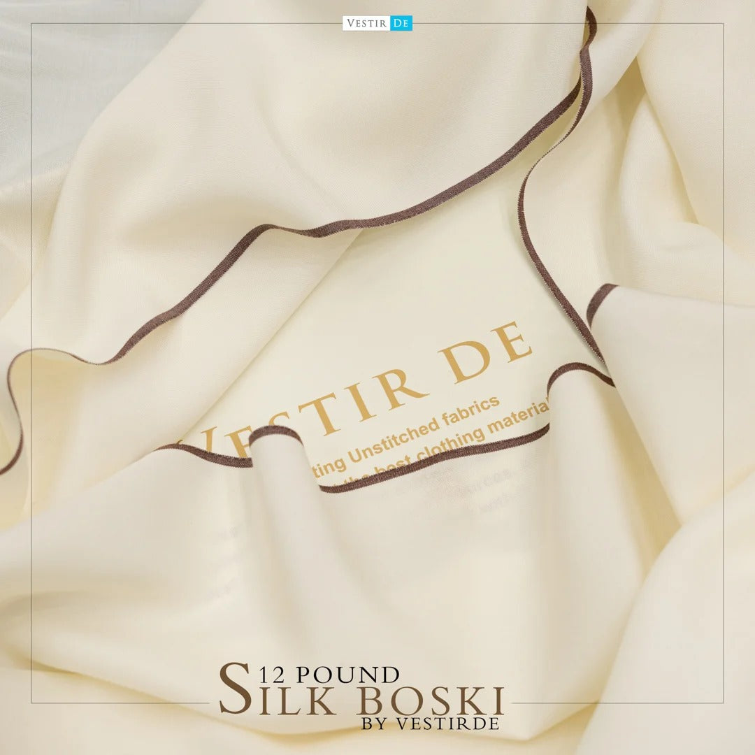 12 Pound Silk Boski – Premium Luxury Fabric by VestirDe