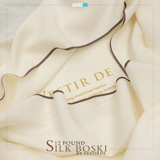 12 Pound Silk Boski – Premium Luxury Fabric by VestirDe